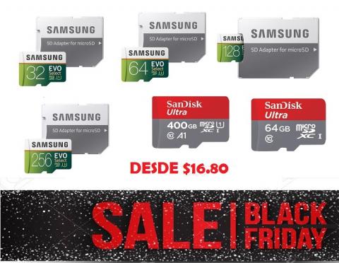BLACK FRIDAY¡¡¡ Memoria Samsung Evo Micro Sd Xc 32GB 64GB 128 GB Y 256gb 100m/s U3 4k Gopro Cel