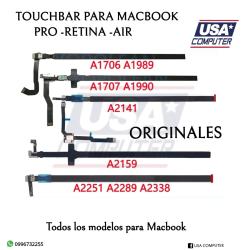 TOUCH BAR APPLE PARA MACBOOK PRO AIR RETINA 11" 12" 13" 15" 16" ORIGINAL 2010 - 2024
