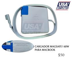 Cargador Apple magsafe 1 60w Macbook Pro 13" A1344 A1278 A1181 A1280  Triple AAA