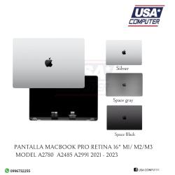 Pantalla Apple Macbook Pro Retina 16 A2485 A2780 m1 m2 2021-2023 Original