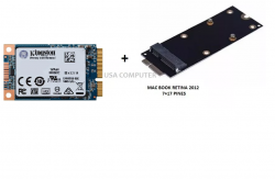 Disco Solido Ssd Msata Kingston 240gb Uv500 Mac Book Pro Retina 13" A1425 2012  A1398 15" 2012