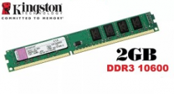 Memorias Ram kingston 10600mhz pc3 udimmp 2gb PC